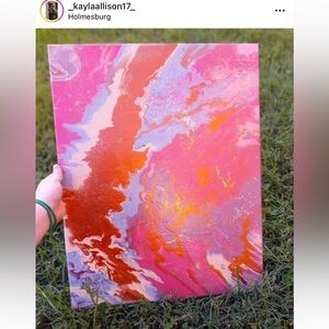 Rose Gold Painting